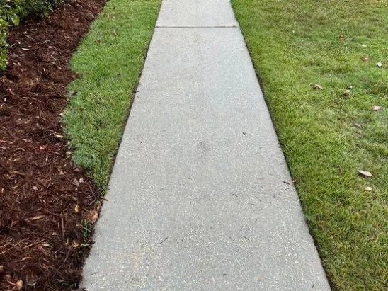 image of the side of a dirty house in need of a house wash